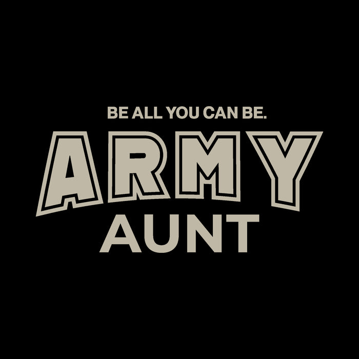 Army Champion Aunt Women's Crewneck (Black)