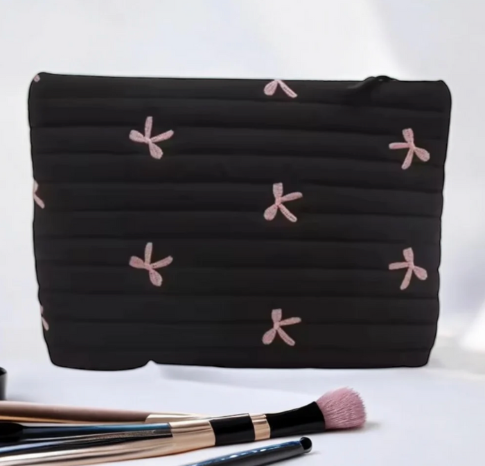 Bow Chic Cosmetic Bag