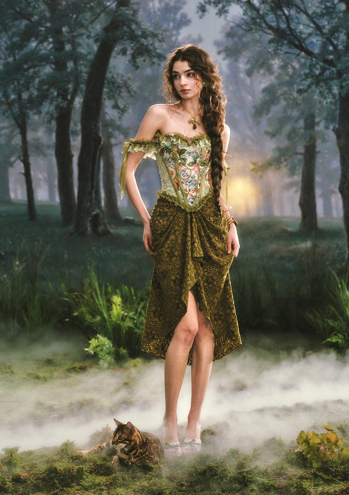 Forest Elf Princess Corset