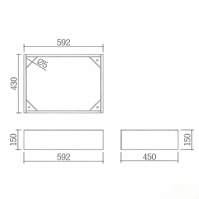 Kickboard For RIVA600-1500L