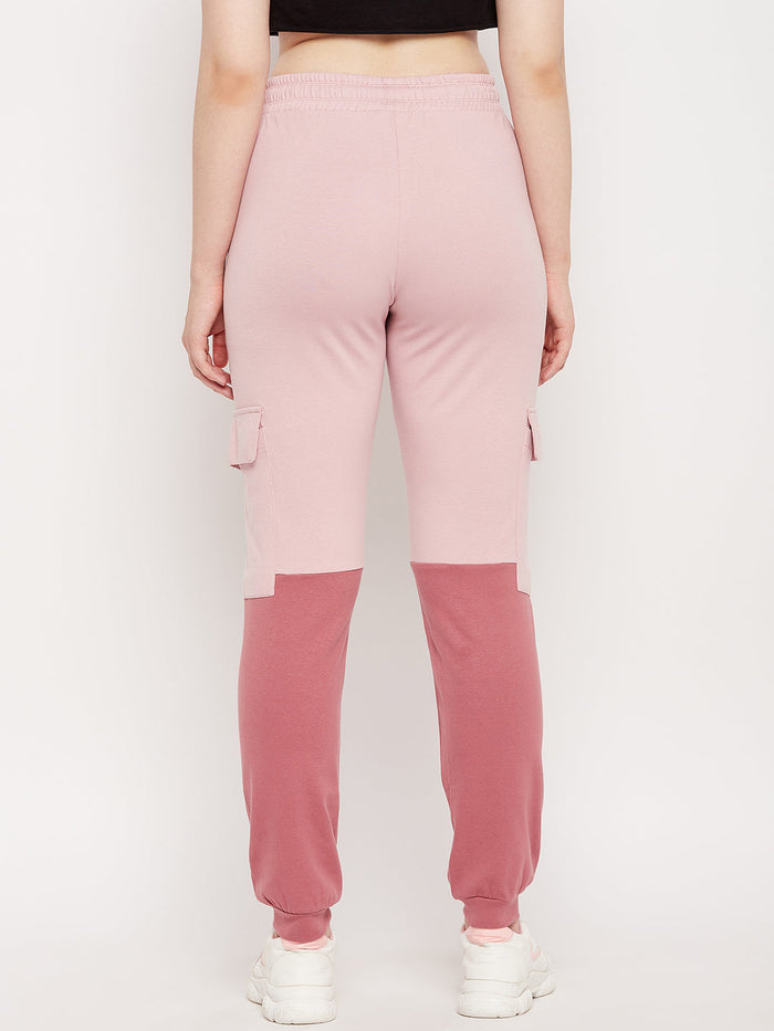 mSECRET Colourblock Elasticated Ankles Trackpants