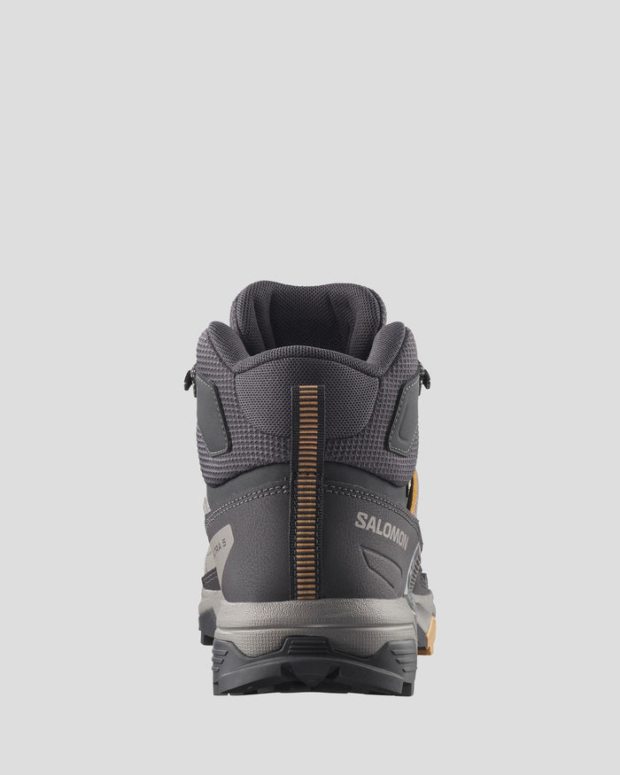 Salomon X Ultra 5 Mid GTX Womens Shoes - Nine Iron/Gull/Soft Clay