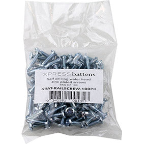 Self drilling rail screws Pack of 100 - Image 1