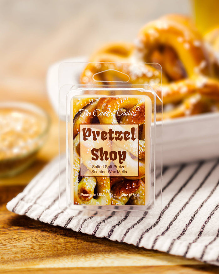 The Candle Daddy - Pretzel Shop - Salted Soft Pretzel Scented Wax Melts