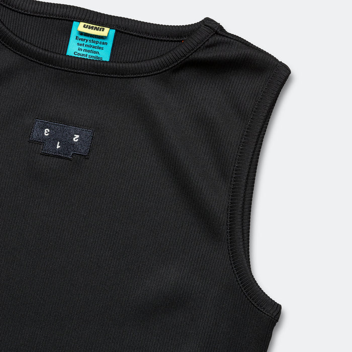 Womens Rib Tank - Black