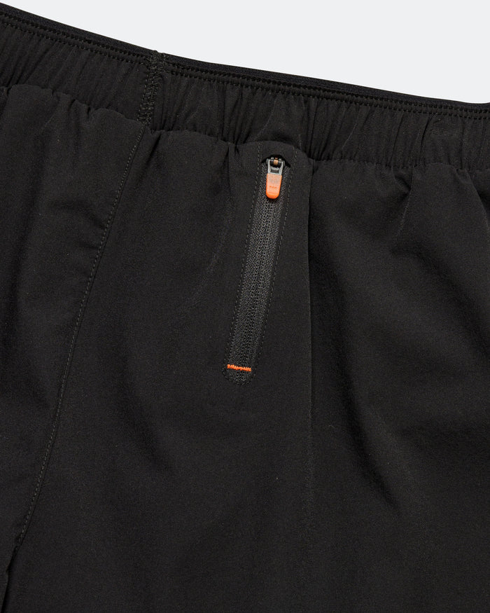 Womens Split Shorts - Black