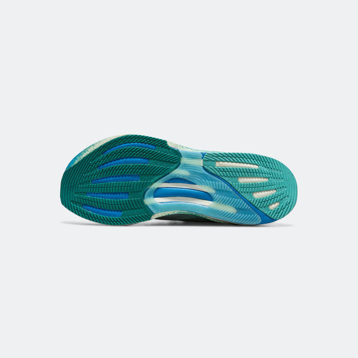 Womens Supernova Rise 2 - Chalk White/Silver Metallic-Glory Green