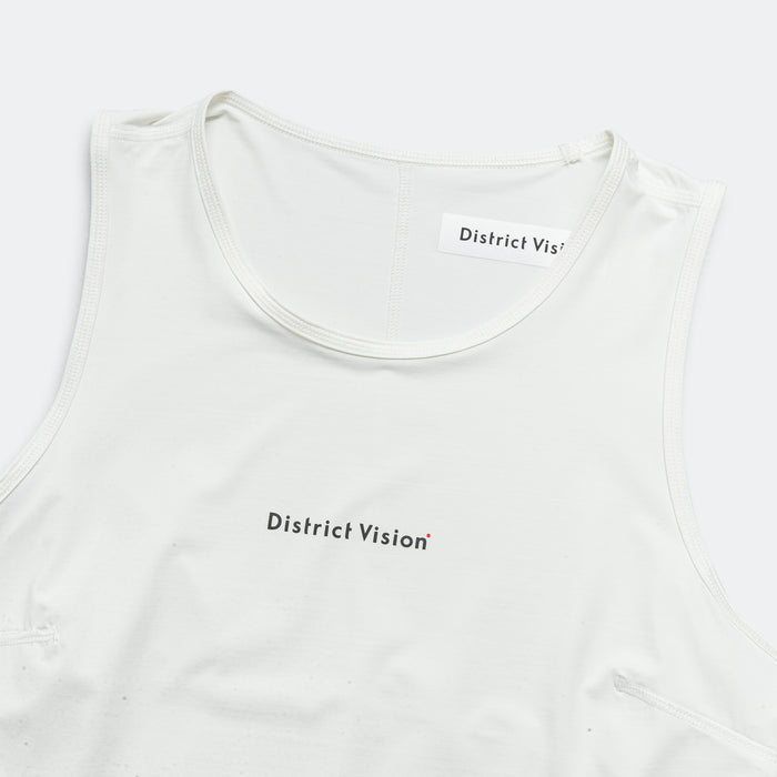 Womens Thermal Base Layer Vest - Lunar White