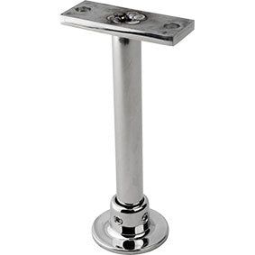 100mm support foot HEIGHT ADJUSTABLE SS316 / POLISH FINISH - Image 1