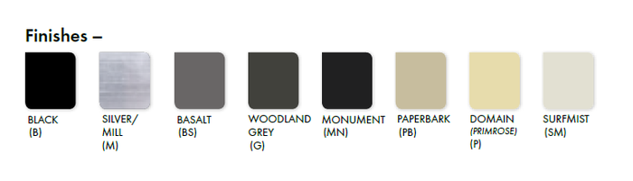 65x65mm Steel Post 2700MM H 2.5mm wall thickness, choice of colours. - Image 1