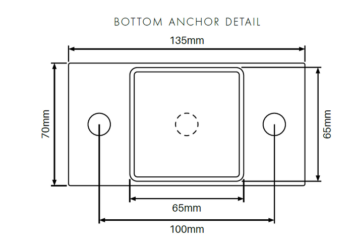 65x65mm Steel Post 2700MM H 2.5mm wall thickness, choice of colours. - Image 3