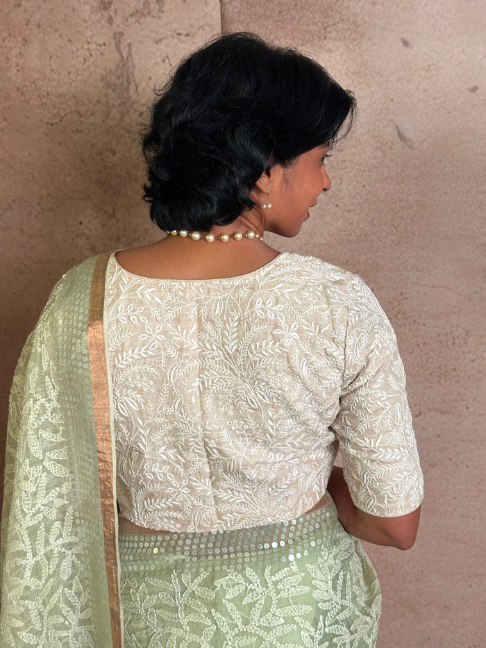 Chikankari Blouse