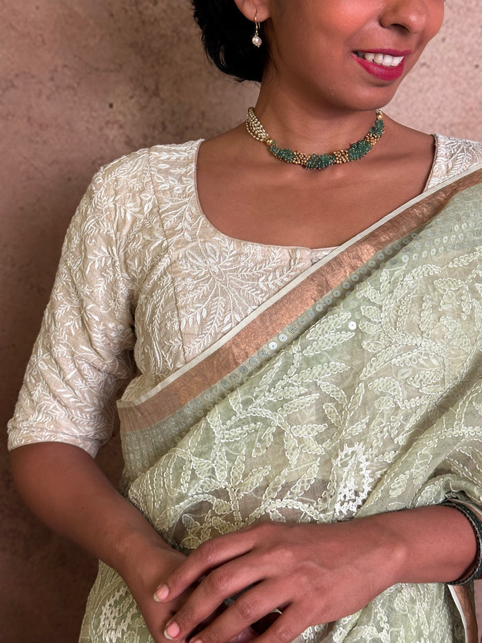 Chikankari Blouse