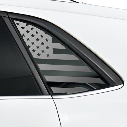 Quarter Window American Flag Vinyl Decal Stickers Fits Volkswagen Atlas Cross Sport 2020 - 2025 - Bogar Tech Designs