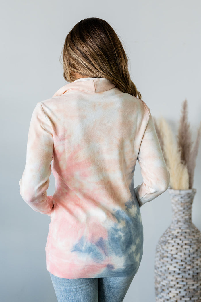 Ampersand Avenue Cotton Candy Skies Cowlneck