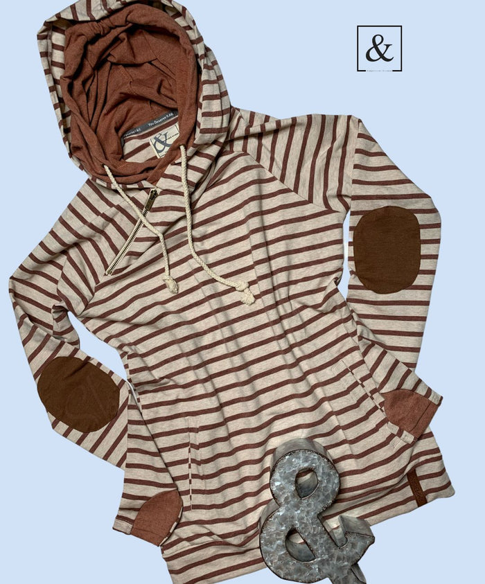 Ampersand Avenue Doublehood Feels Like Fall Sweatshirt