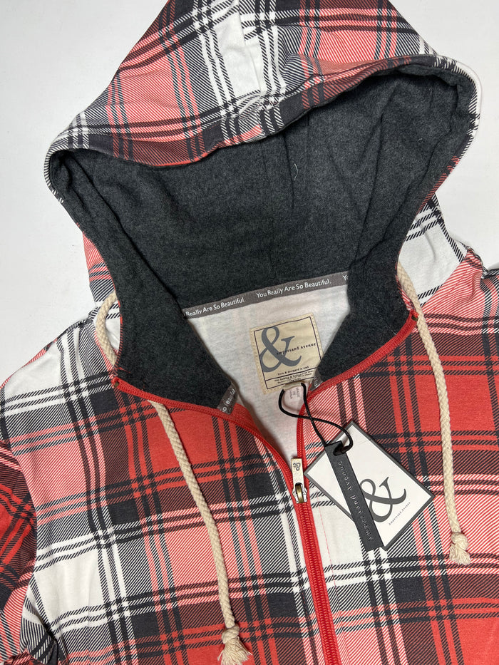 Ampersand Avenue halfzip Hooded sweatshirt Miss Understood