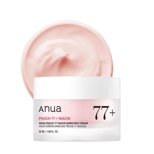 Anua Peach 77% niacin enriched cream