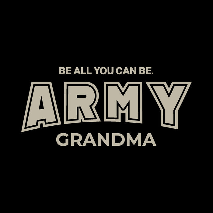 Army Champion Grandma Women's Crewneck (Black)