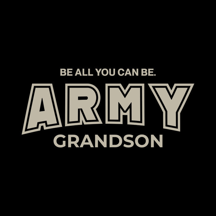Army Grandson T-Shirt (Black)
