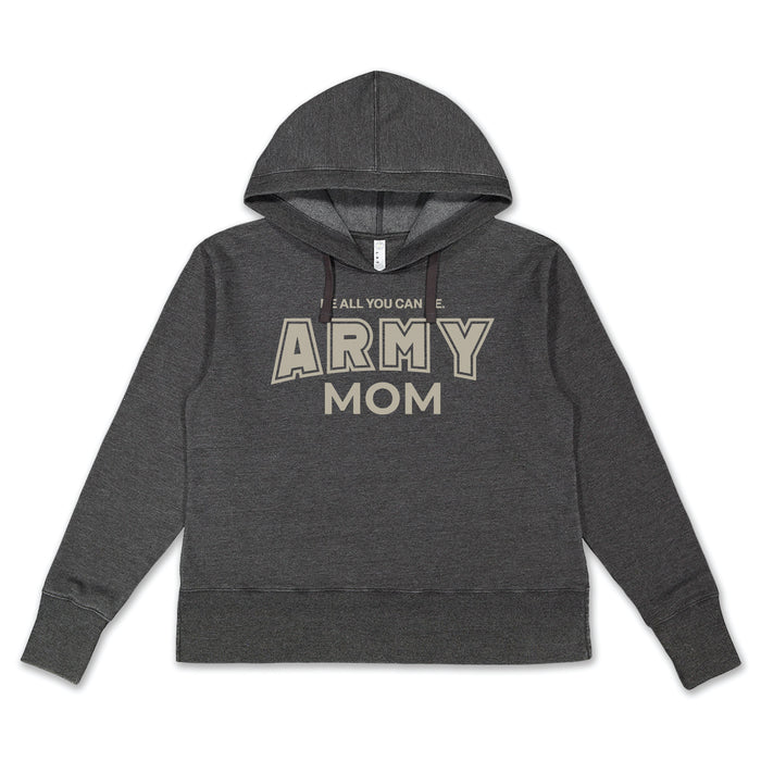 Army Mom Ladies Hood (Washed Black)