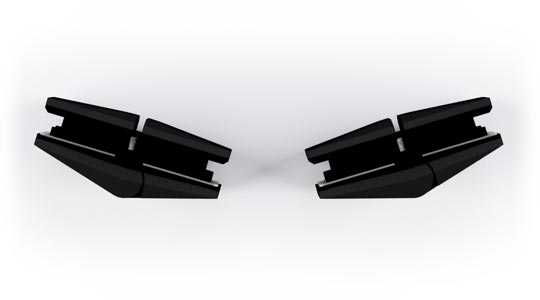 Atlantic 530, Glass Pool Fence Hinge, Soft Close Hinge, Suits Polaris cutouts. - Image 7