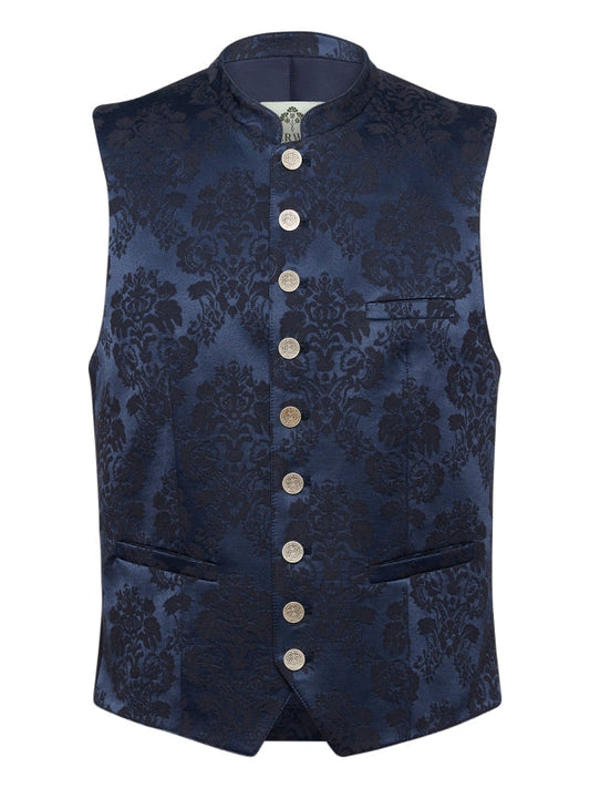Berwin Traditional Vest "Otto" navy