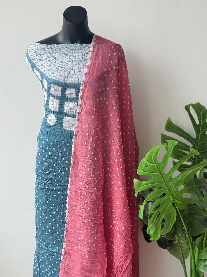 Bhandhini cotton salwar material