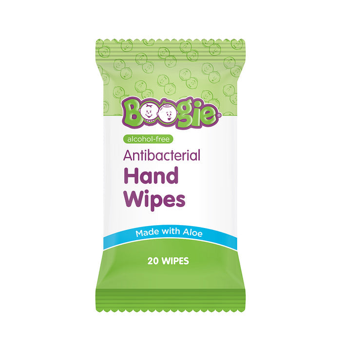 Boogie® Antibacterial Hand Wipes (Case)