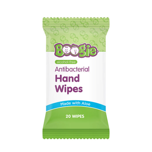 Boogie® Antibacterial Hand Wipes (Case)