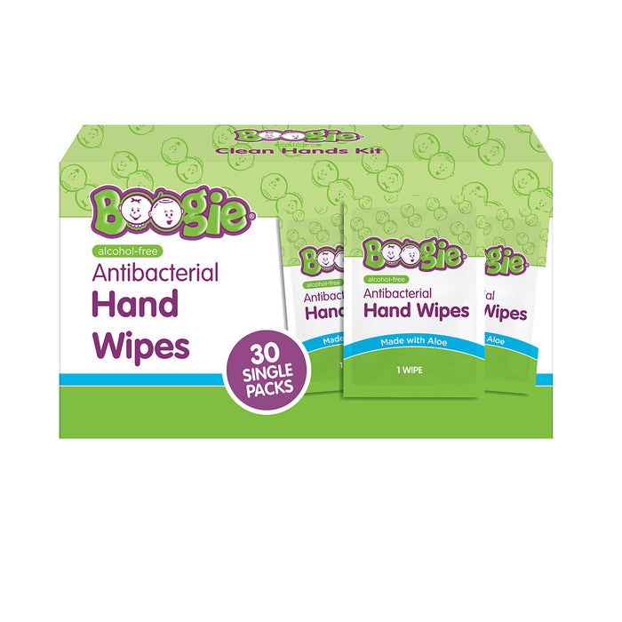Boogie® Antibacterial Hand Wipes (Case)
