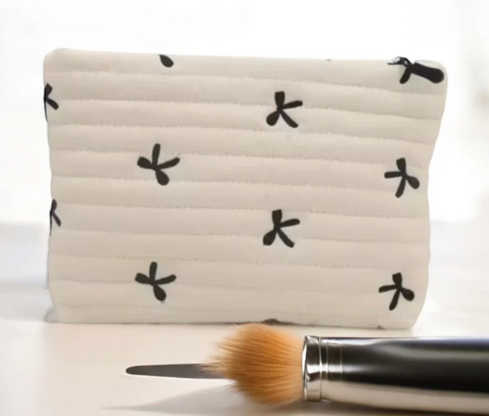 Bow Chic Cosmetic Bag