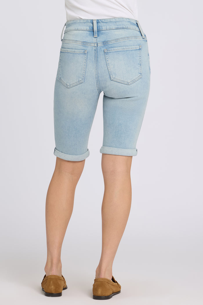 Briella 10 Inch Denim Shorts In Petite - Keys View