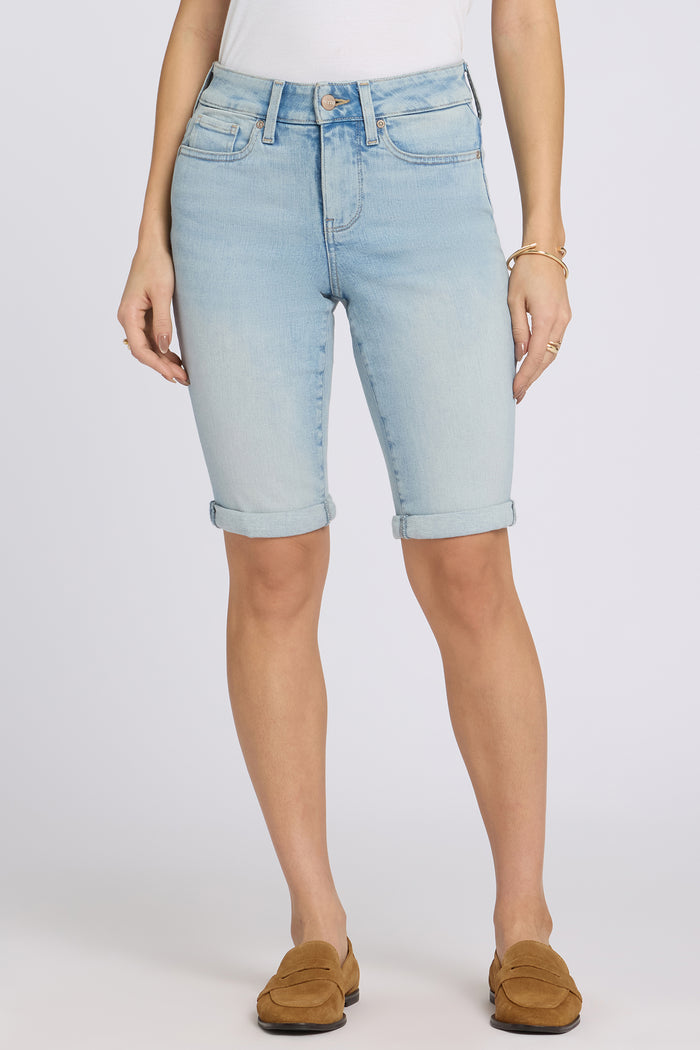 Briella 10 Inch Denim Shorts In Petite - Keys View