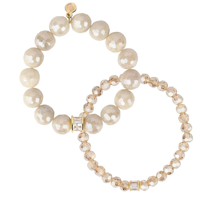 Budha Girl - Bracelet Set - Capiz