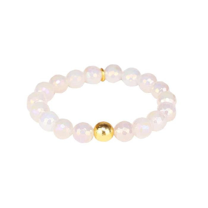 Budha Girl - Melange Bracelet - Snow