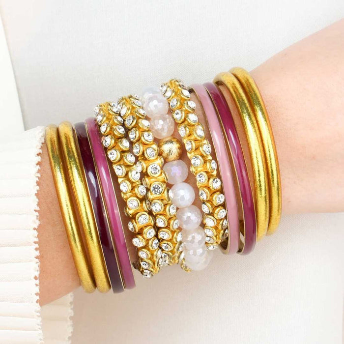 Budha Girl - Melange Bracelet - Snow