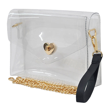 Clear Crossbody Stadium Bag, NGIL Clear Bag, Stadium-Approved Crossbody Bag, Transparent Crossbody Purse, Clear Crossbody Bag for Events, Clear Shoulder Bag for Sports, Transparent Crossbody Tote, Security-Friendly Stadium Bag, NGIL Clear Purse for Games, See-Through Crossbody Bag,, Clear Vinyl Crossbody Bag, Clear Bag for Concerts, NGIL Crossbody Purse with Shoulder Strap, Clear Bag for Venue Entry, Fashionable Clear Crossbody Bag