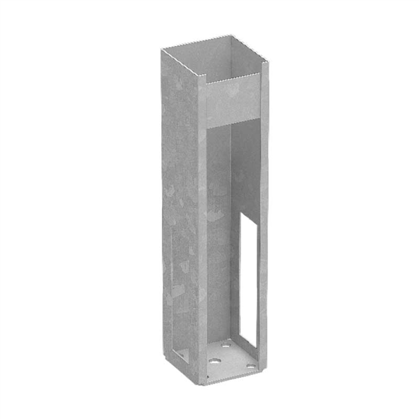 Concealed base plate for semi privacy posts - Image 1