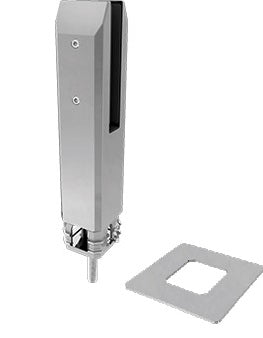 Core Drill Spigot, Pool fence spigot, DRESS RING INCLUDED, Marine Grade Stainless - Image 1