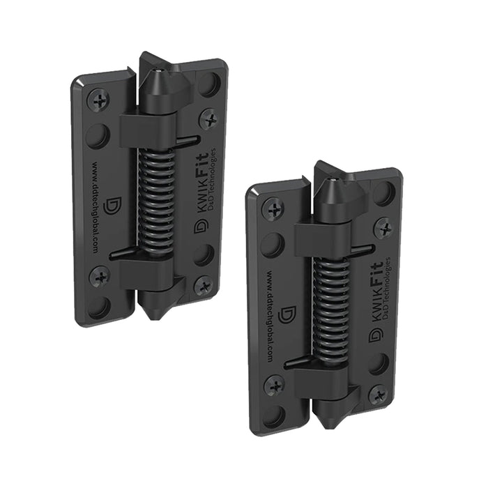 D&D KwikFit Hinge Pair - Self Closing - Image 1