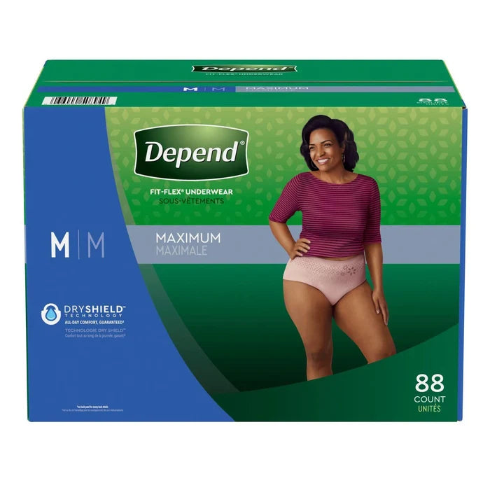 Depend Fit-Flex Incontinence & Postpartum Underwear for Women - Shoppers-kart.com