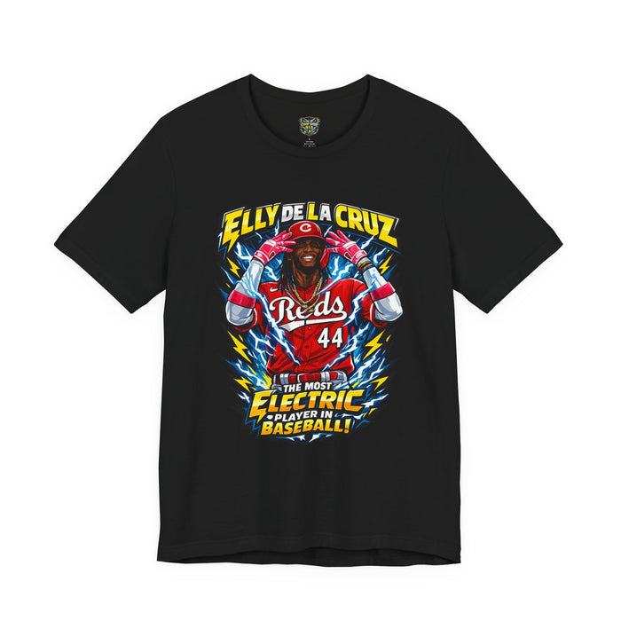 Elly De La Cruz 'The Most Electric Player in Baseball' Reds Baseball Tee