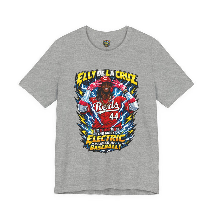 Elly De La Cruz 'The Most Electric Player in Baseball' Reds Baseball Tee