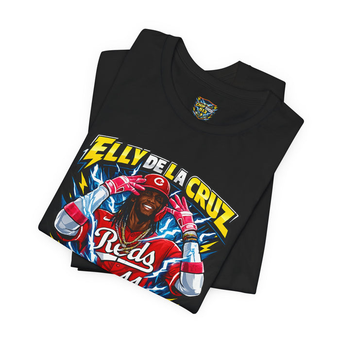 Elly De La Cruz 'The Most Electric Player in Baseball' Reds Baseball Tee