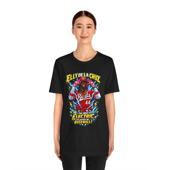 Elly De La Cruz 'The Most Electric Player in Baseball' Reds Baseball Tee