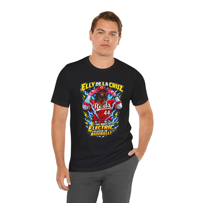 Elly De La Cruz 'The Most Electric Player in Baseball' Reds Baseball Tee