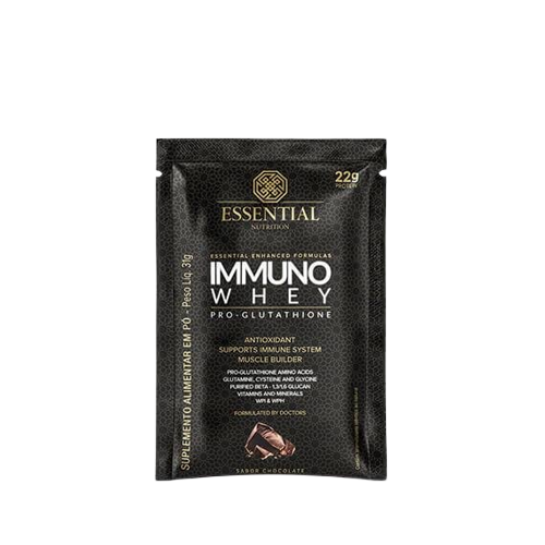 ESSENTIAL | Immuno Whey Sabor Cacau Sachê (25 gramas)