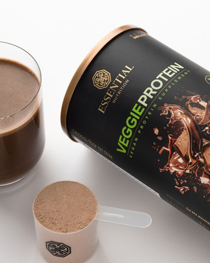 ESSENTIAL | Proteína Vegana Veggie Sabor Cacau (13 Doses)