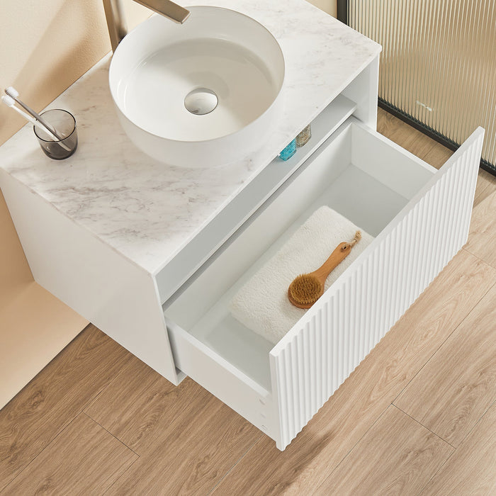 Flux Driftwood Wall-Mounted  Vanity 750*460*500mm